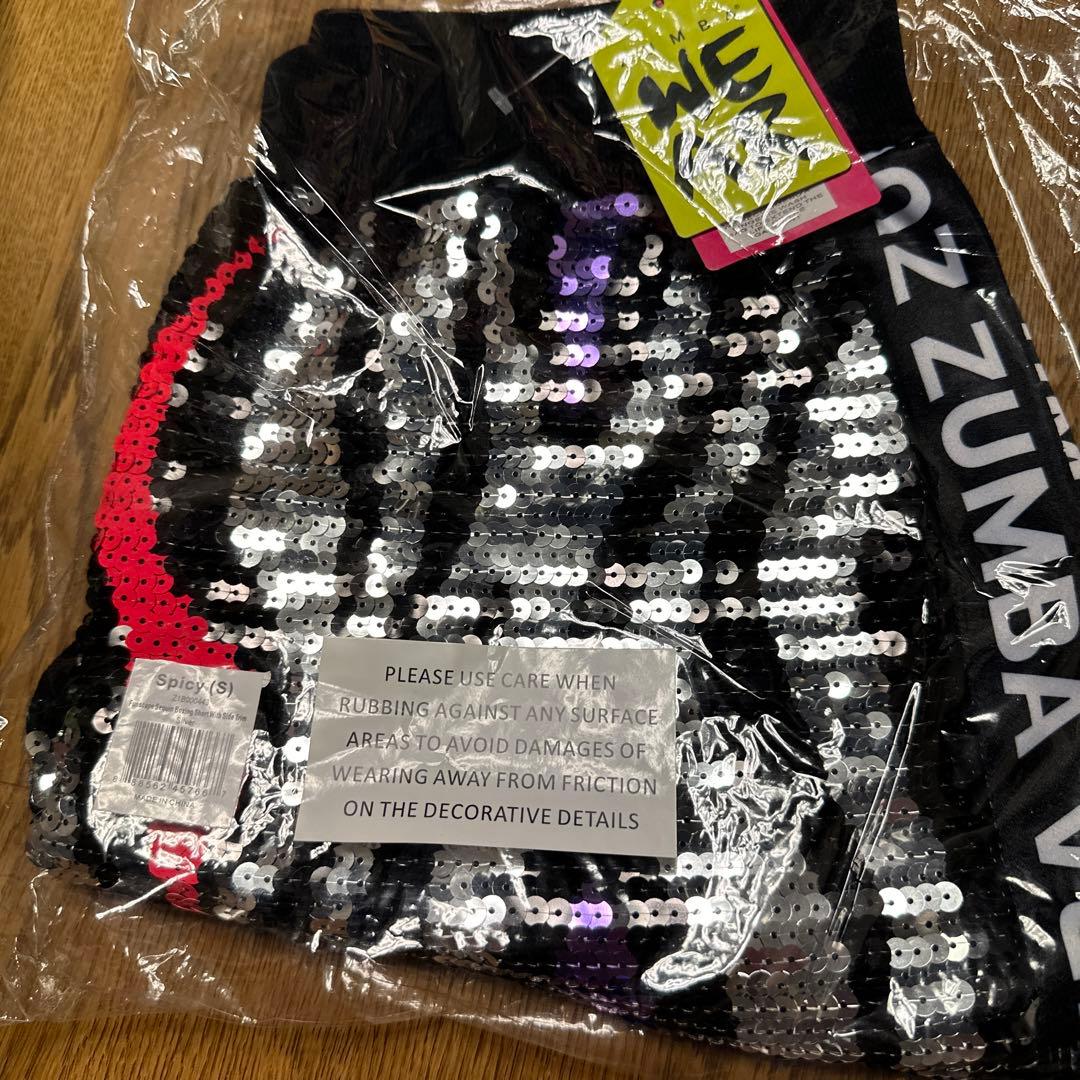 正規品 新品 ズンバ S ショートパンツ　スパンコール