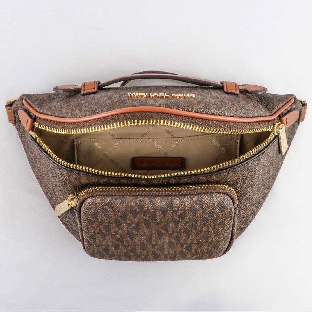 MICHAEL KORS ボディバッグ ウエストポーチ ブラウン