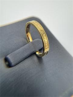 日本製》K18 シンプルバンドリング CLOSE MY RING1.73 9号