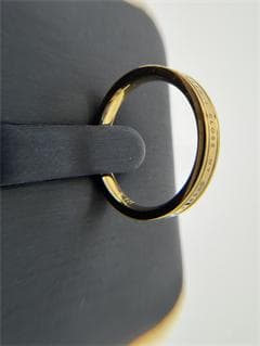 日本製》K18 シンプルバンドリング CLOSE MY RING1.73 9号