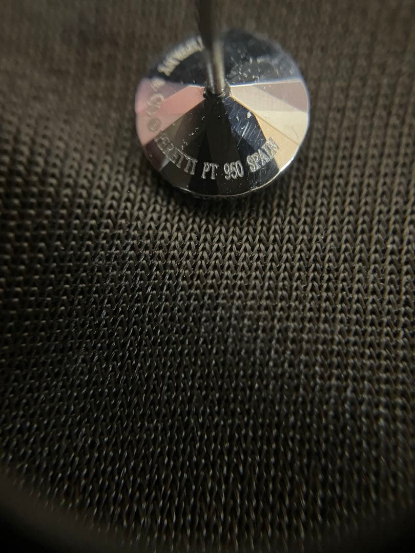 ティファニー(Tiffany) Pt950（プラチナ） ピアス　両耳用