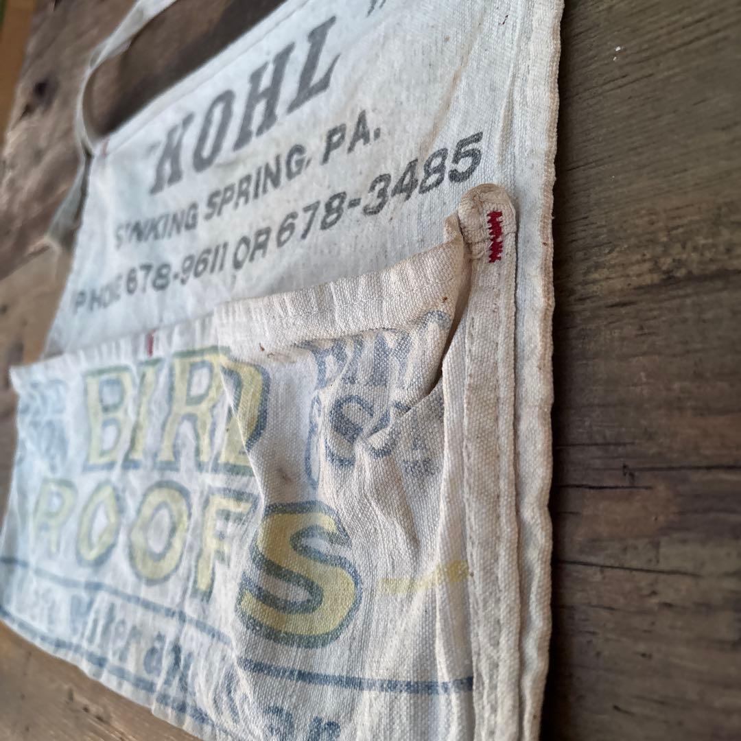アメリカ ヴィンテージ ワークエプロン KOHL当時物