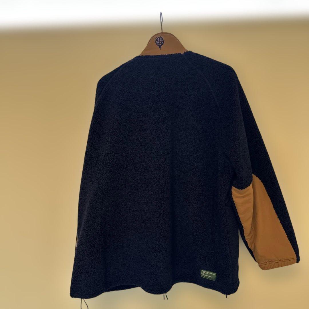 YONEX フリースジャケット 黒・オレンジ