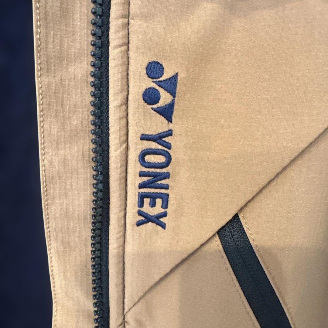 YONEX フリースジャケット 黒・オレンジ