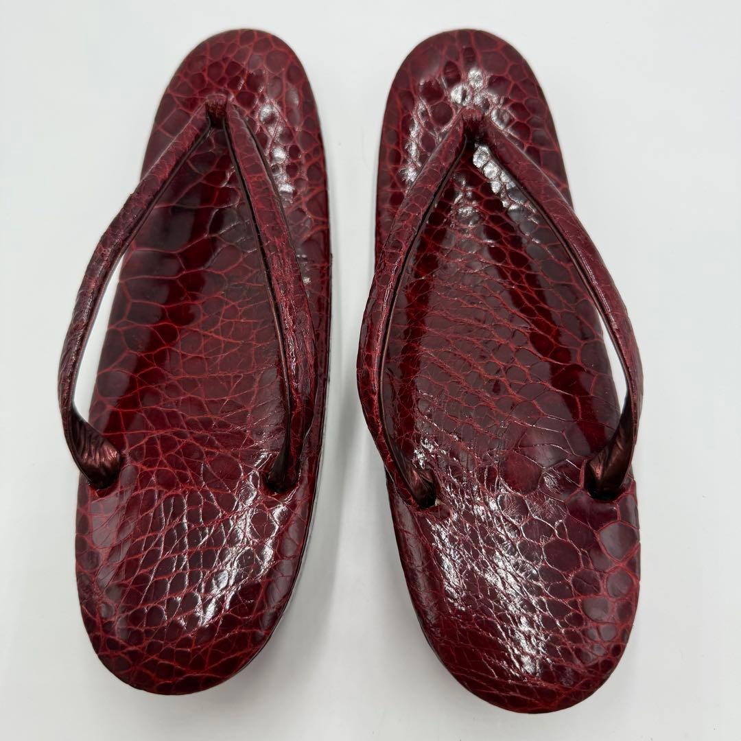 【超美品　未使用級】　激レア　JRA タートルレザー　ハンドバッグ　草履セット