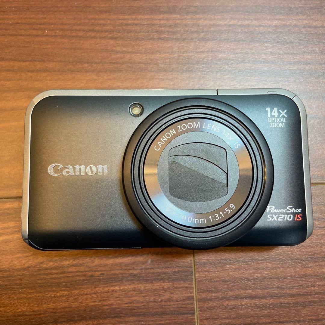 Canon PowerShot SX210 IS デジカメ ほぼ新品 4874