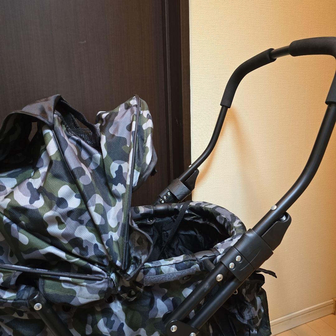 ペット　バギー　迷彩