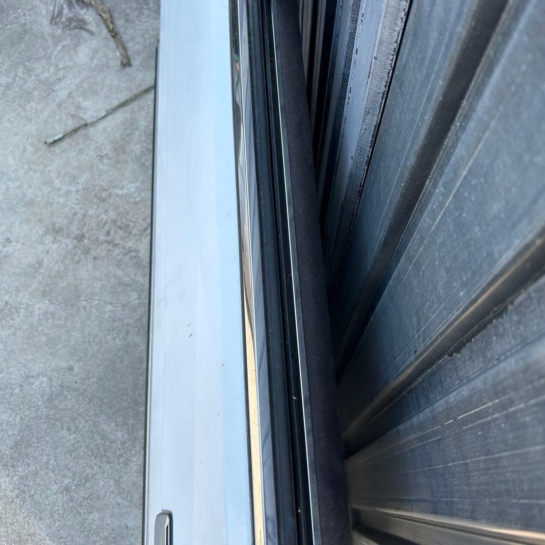 マークII GX71 左フロントドア ホワイト ワインレッド