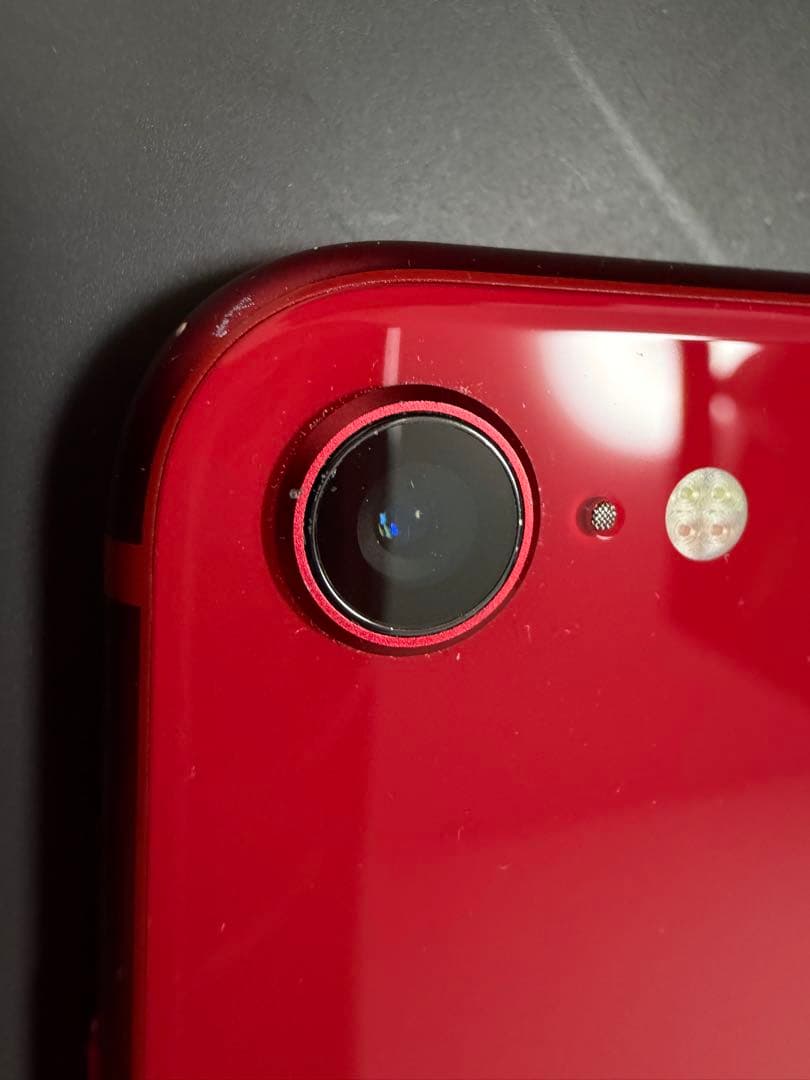 【美品】iPhoneSE 64GB 第2世代 レッド 最大容量96%