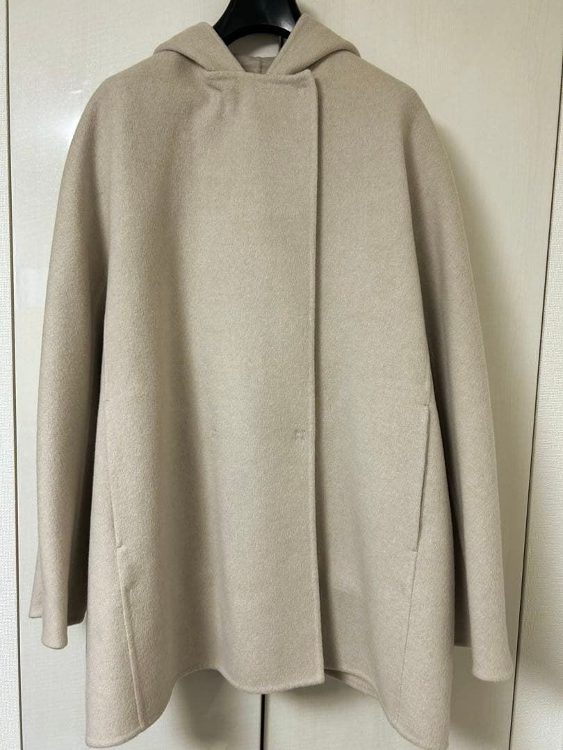 最終値下げ●新品BALLSEY プレミアムウールリバー フーデッドショートコート