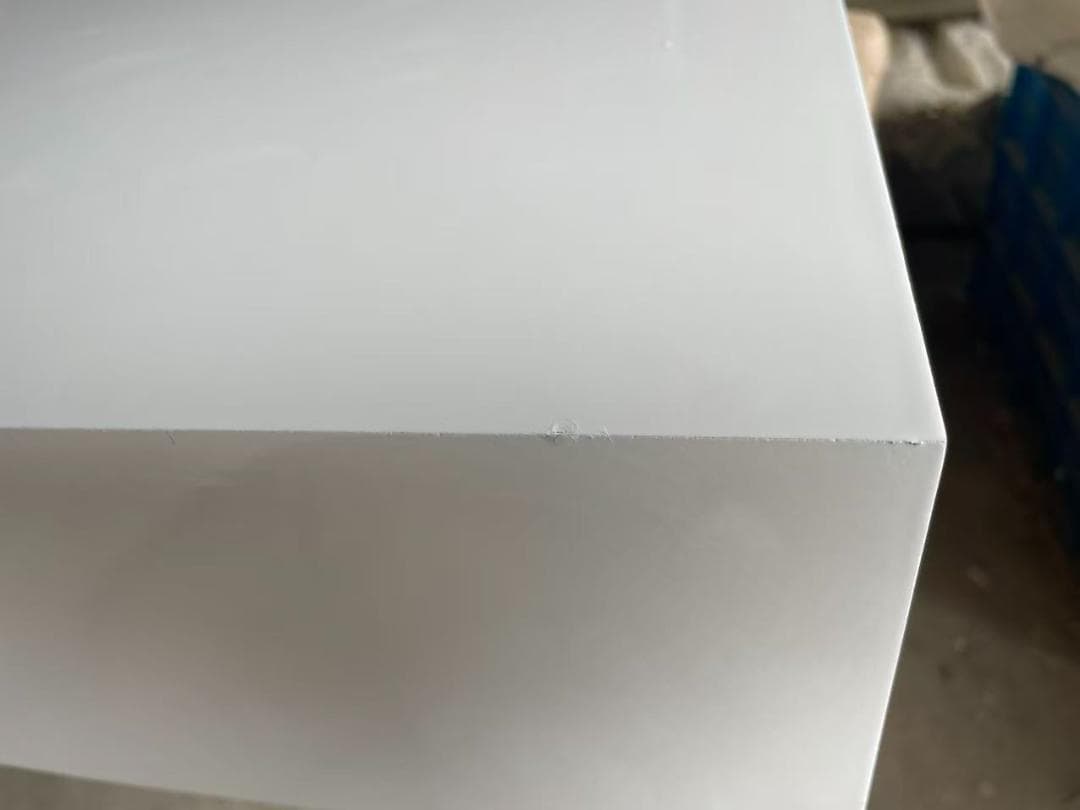 ホワイトドレッサー デスクのみ 訳あり品　写真をご確認 206-80-01