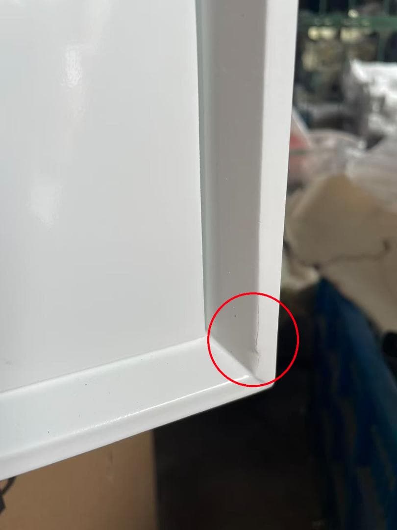 ホワイトドレッサー デスクのみ 訳あり品　写真をご確認 206-80-01