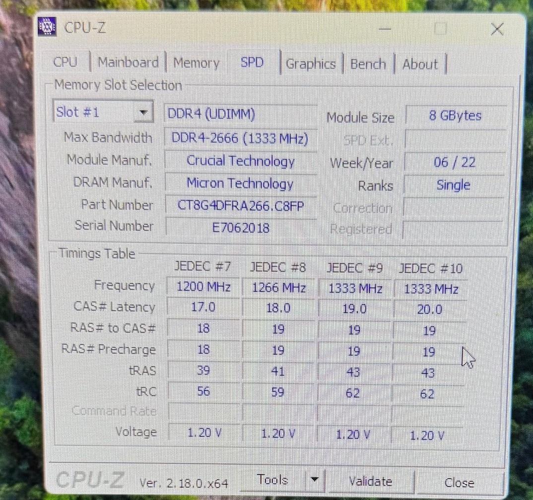 Crucial CFD DDR4-2666 16GB セット (8GB x 2)