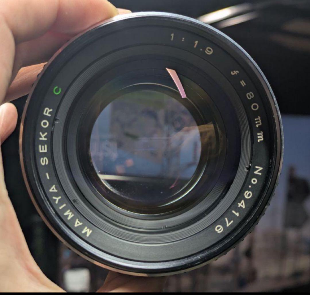 Mamiya sekor C 80mm f1.9 美品