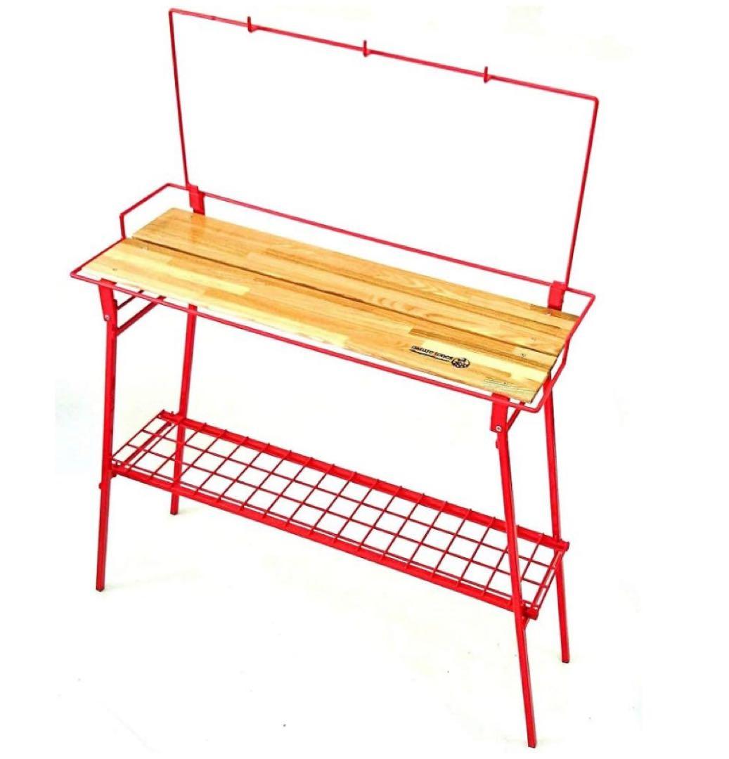 新品 ネイチャートーンズ バーカウンターテーブル レッド BTC-R