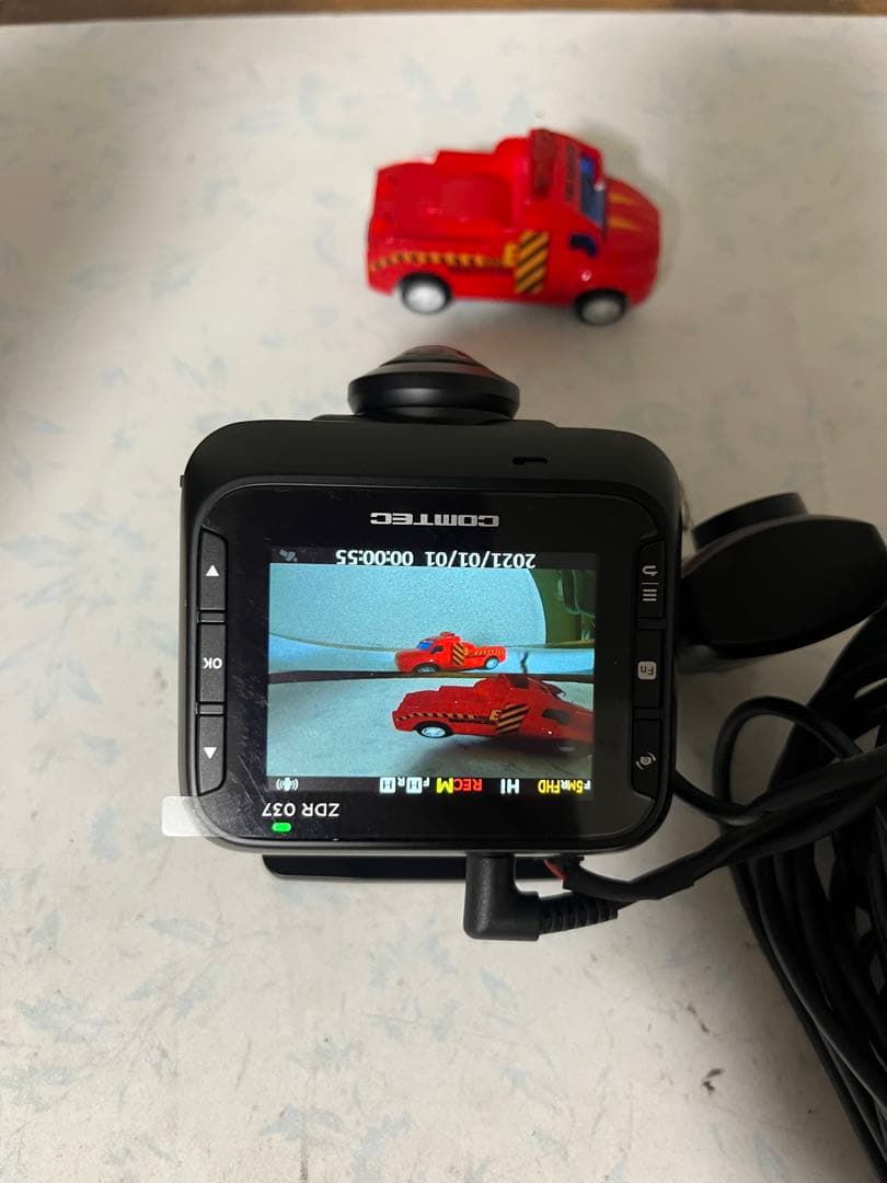 COMTEC前後2カメラ360°カメラ リヤカメラ搭載 ドライブレコーダー[Z]