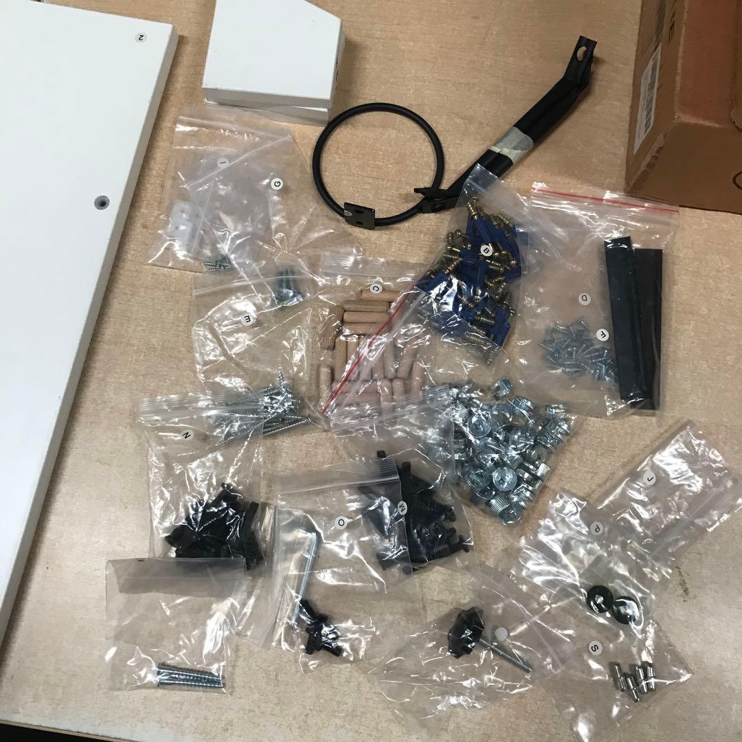 Honkiya ドレッサー化粧台 テーブル 鏡台 LEDライト付き