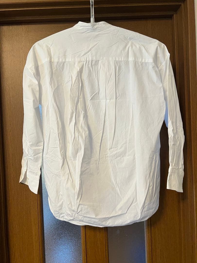 45rpm 美品 白プルオーバーシャツ オールシーズン