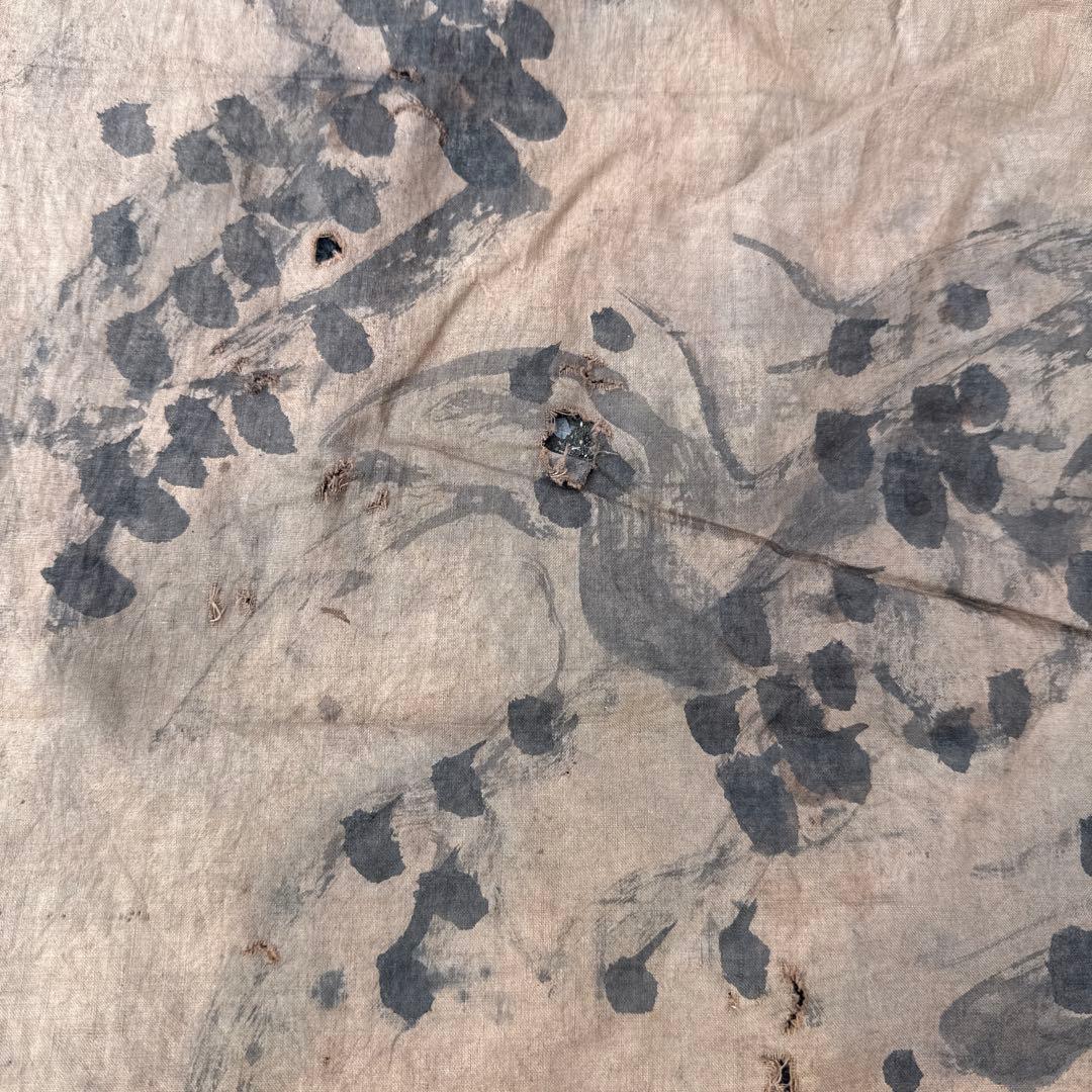 幟旗 リメイク 古布 のぼり旗 昭和レトロ 節句 木綿 手描き 絵幟 絵のぼり