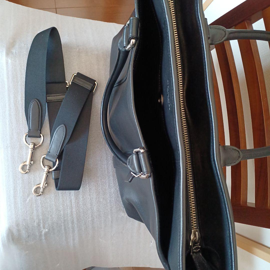 ys2015COACH メトロポリタントートバッグ ショルダーストラップ付