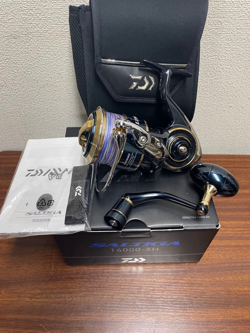 送料込み！超美品！DAIWA SALTIGA 14000-XH リール