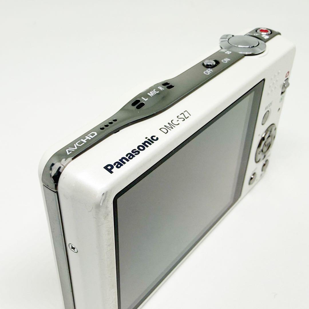 Panasonic LUMIX DMC-SZ7 ホワイト コンデジ