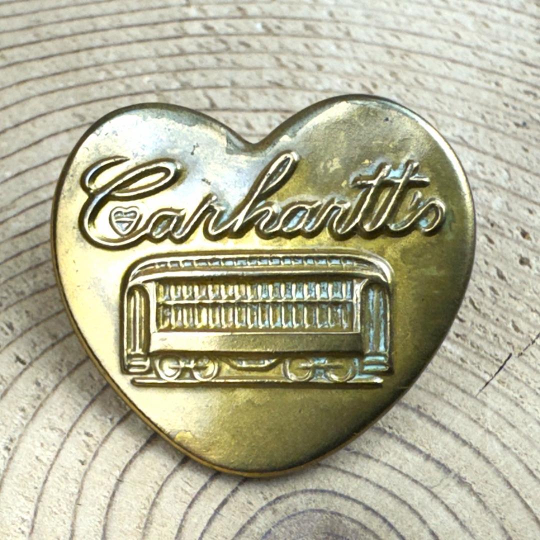 カーハート チェンジボタン Carhartt アンティーク ハート カバーオール