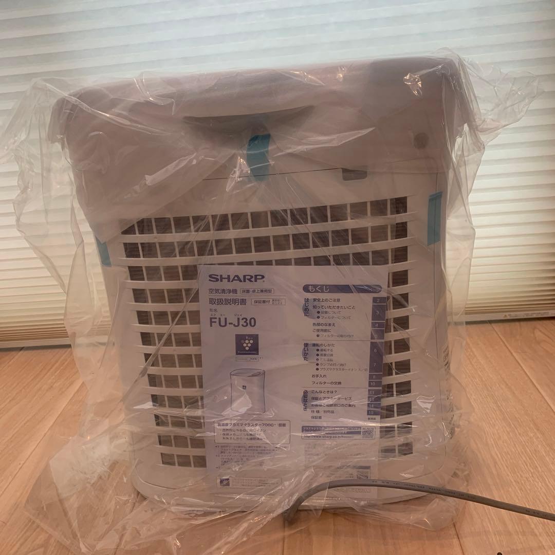 SHARP 空気清浄機　FU-J30-W