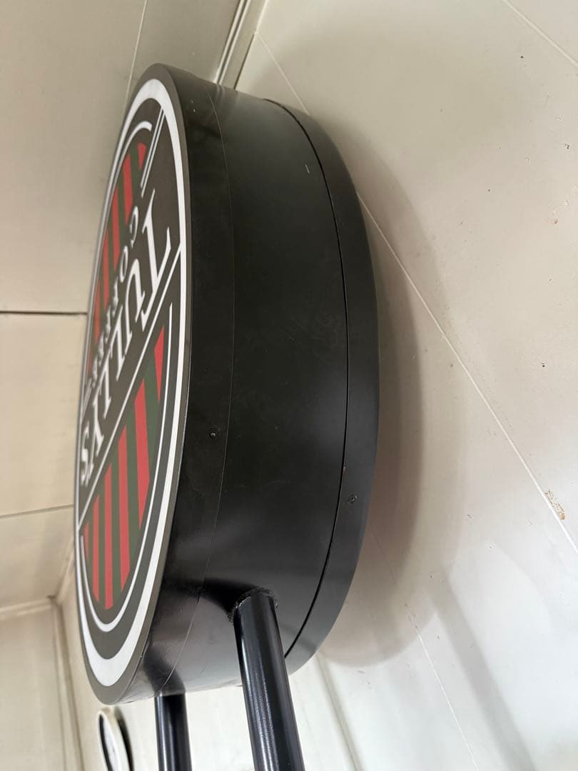 【O-2144】TULLY'S タリーズ 看板 制作途中