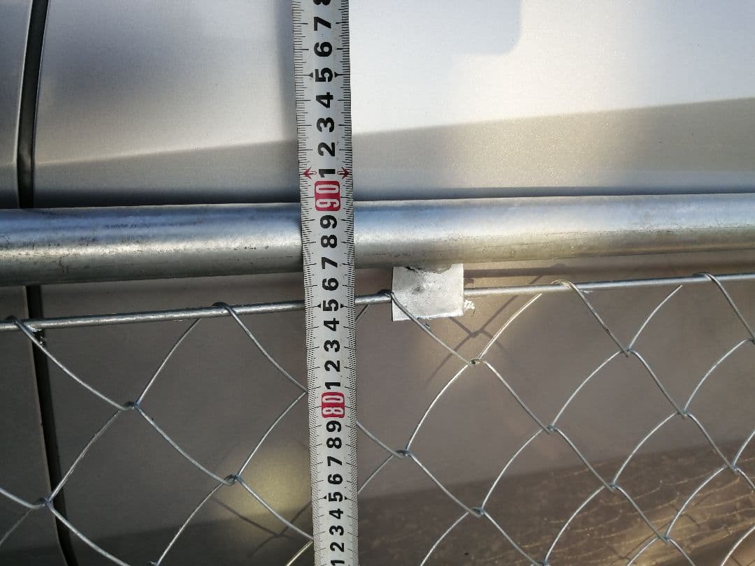 アメリカンフェンス 900×1800㎜ メッキフェンス インダストリアル店舗什器