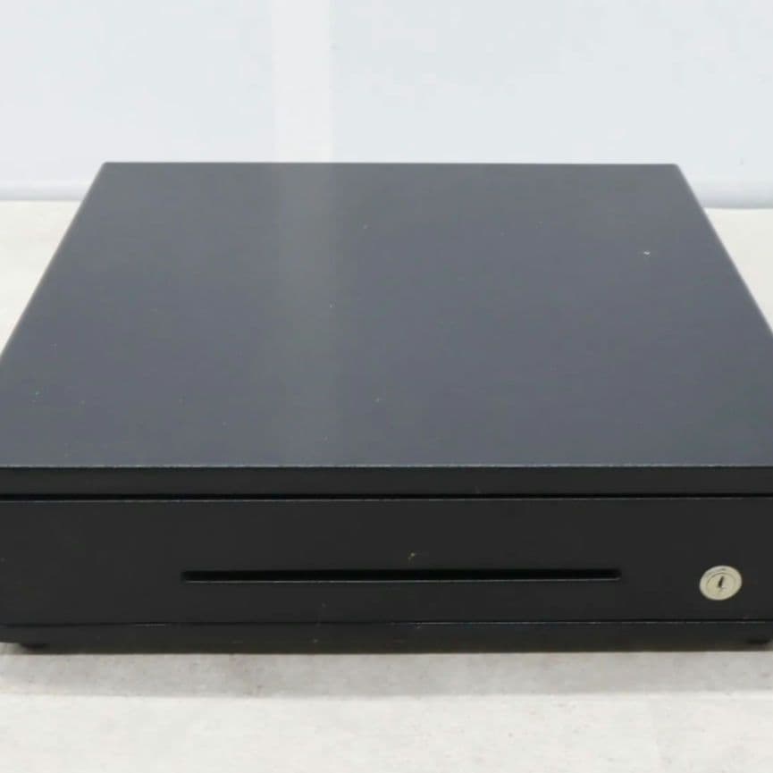 カシオ V-R200 ブラックインボイスレジスター　タッチパネル　本体+ドロア付