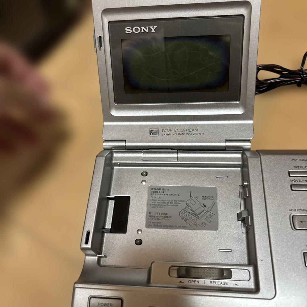 SONY MDウォークマン ポータブルMDプレーヤー