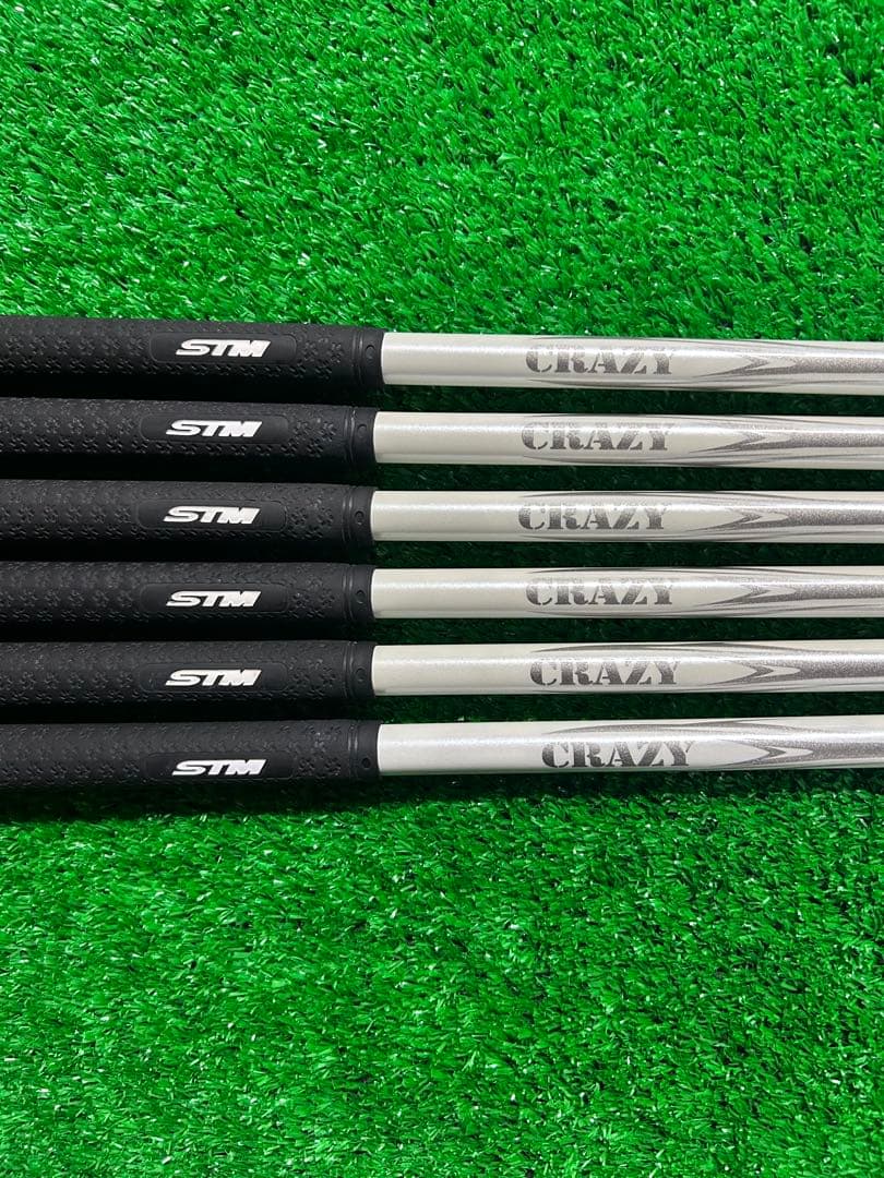 【アイアン用 高性能シャフト】クレイジー アロー 6本セット【定価178200】