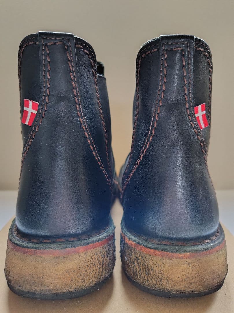 duckfeet　ダックフィート　ロスキレサイドゴアブーツ　ブラック　サイズ38