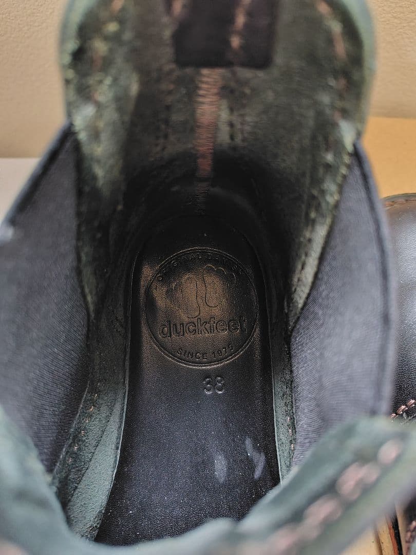 duckfeet　ダックフィート　ロスキレサイドゴアブーツ　ブラック　サイズ38