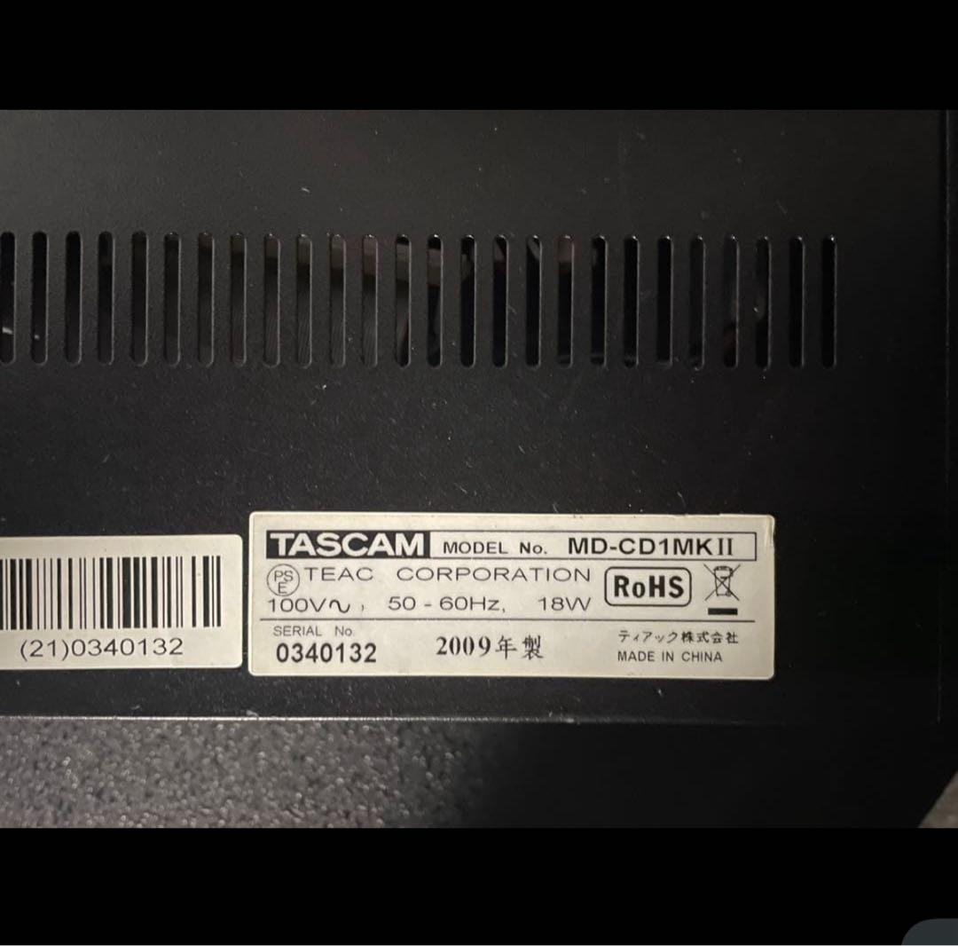 TASCAM タスカム MD-CD1MK2 MD-CD1MKⅡ ①