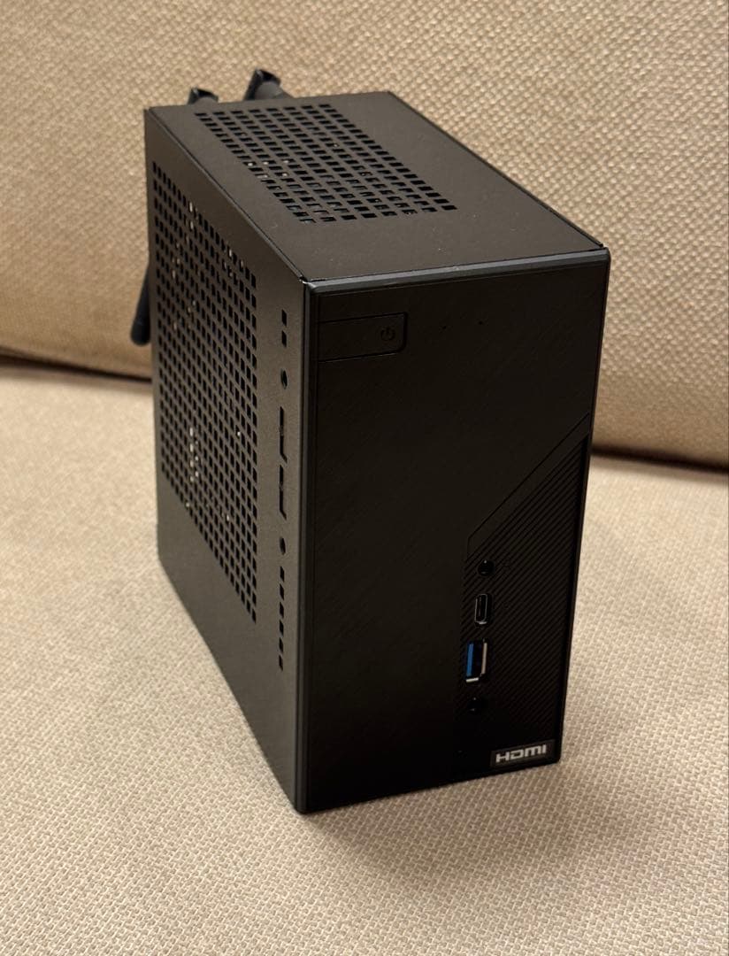自作ミニPC【Core i3 / 16GB / SSD / Windows11】