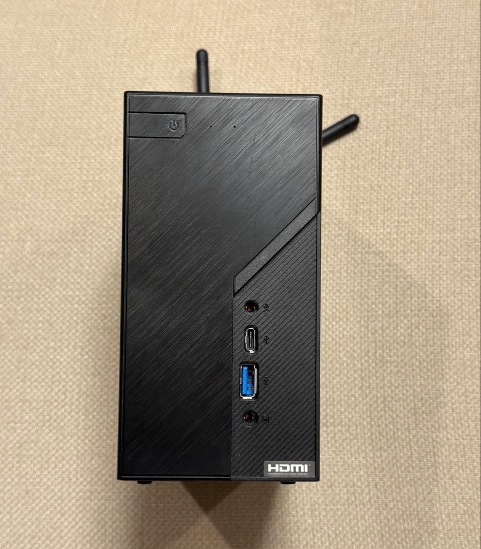 自作ミニPC【Core i3 / 16GB / SSD / Windows11】