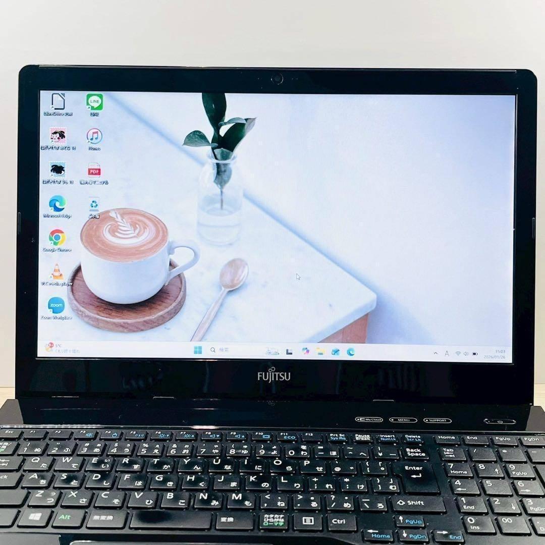 高性能i7 SSD512GB✨DVD✨ノートパソコン オフィス win11