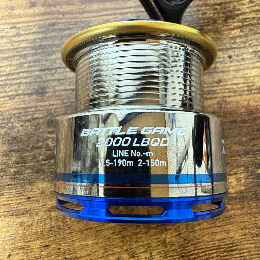 【イカ釣り用に】DAIWA BATTLE GAME2000LBQDカスタム