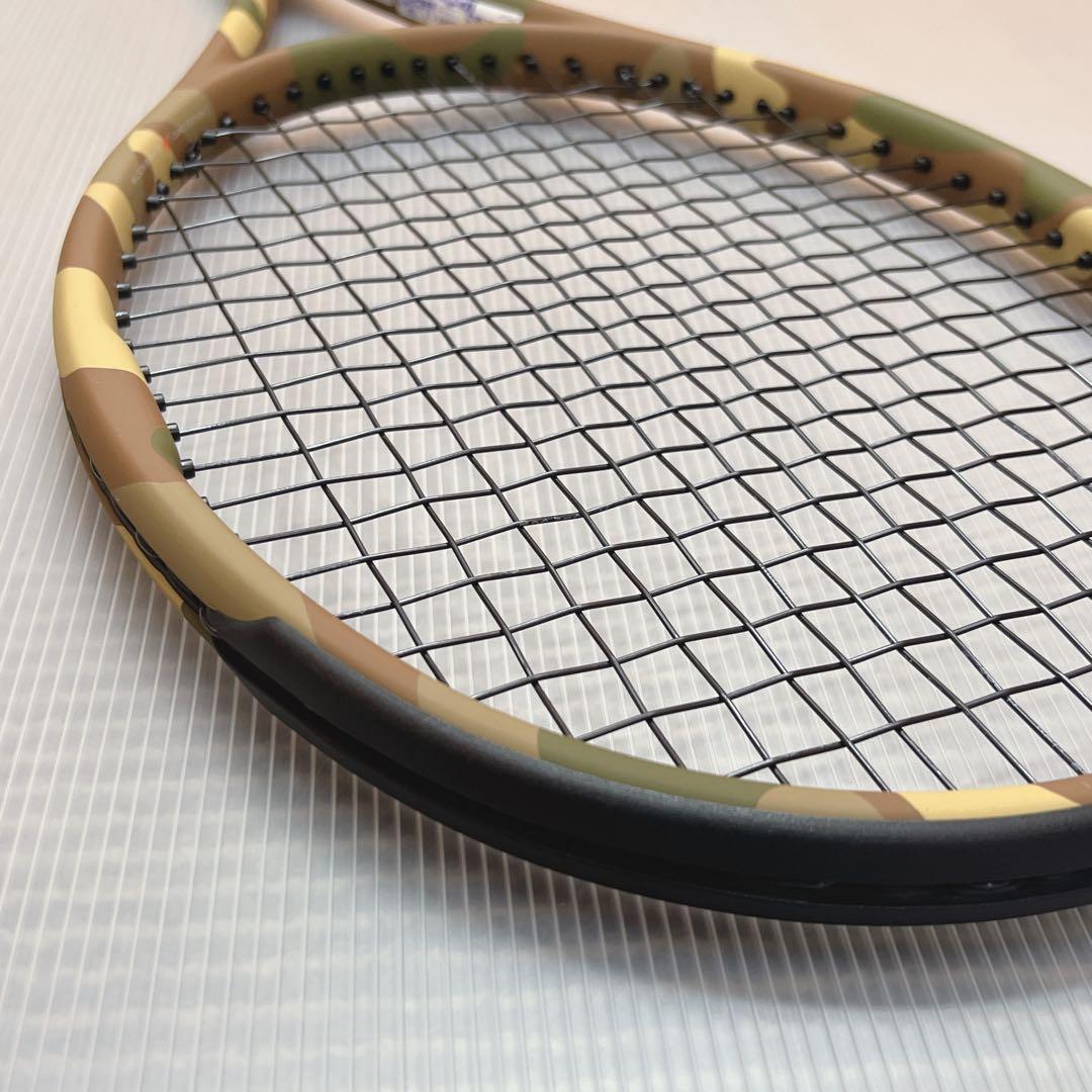 【美品】Wilson BURN 95 カモフラージュ テニスラケット G2