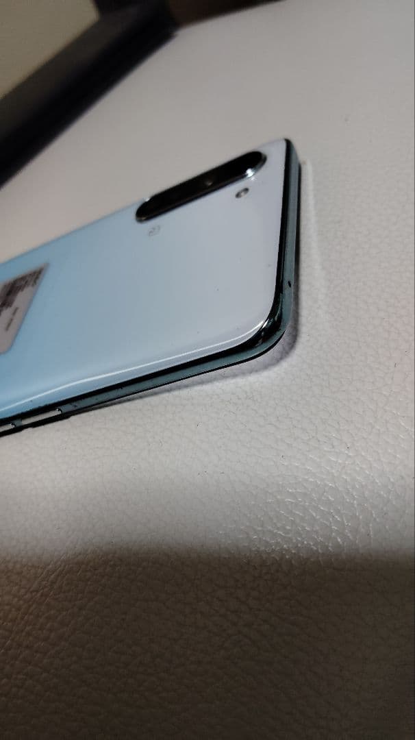 オッポリノ3a　スマートフォン本体　ブルー&ホワイト