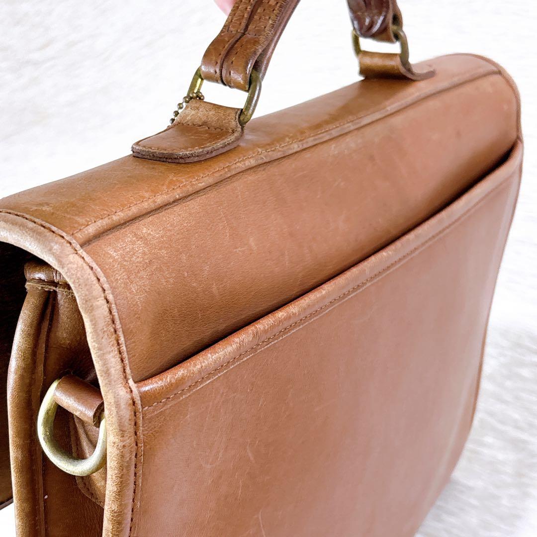 ✨USA製✨オールドコーチ 2wayビジネスバッグターンロックA4可斜めがけ✧