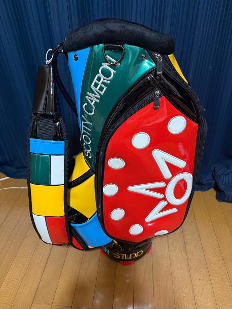 限定【スコッティキャメロン／タイトリスト キャディーバッグ】 キャディバッグ