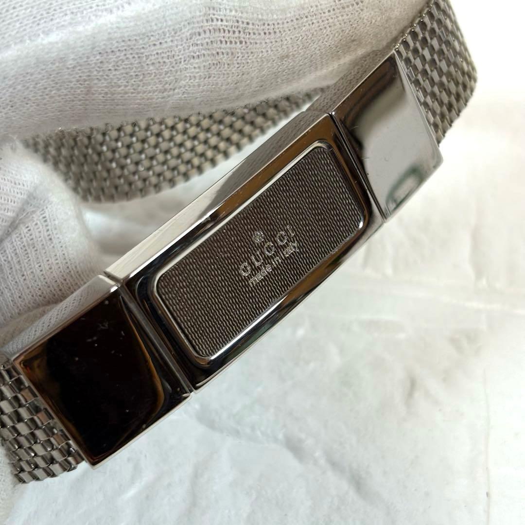 GUCCI グッチ メッシュベルト シルバー ヴィンテージ