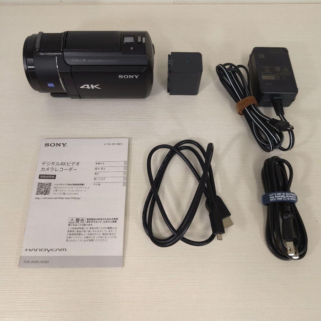 SONY FDR-AX45 ソニー 4K ビデオカメラ