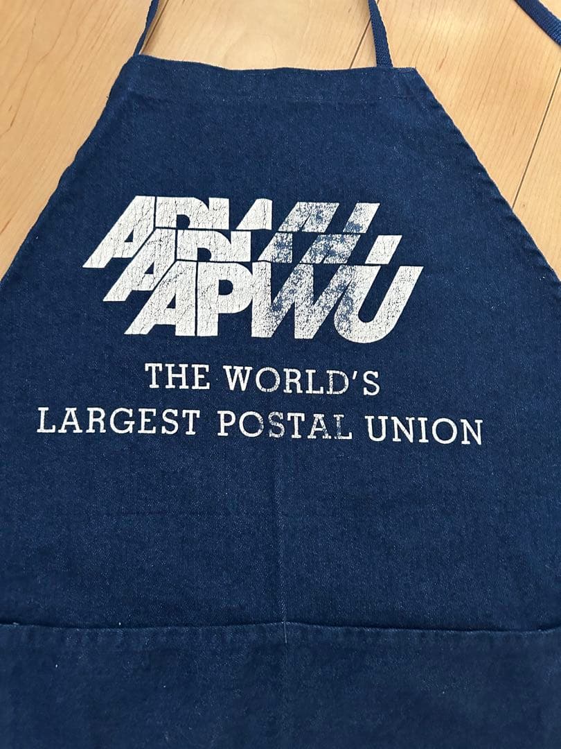 ビンテージ デニム エプロン アメリカ製 クッキング DIY 園芸