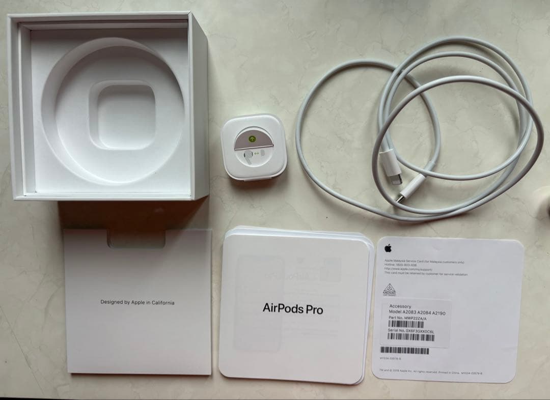 【フルセット】AirPodsPro 第一世代/MWP22ZA/A正規品