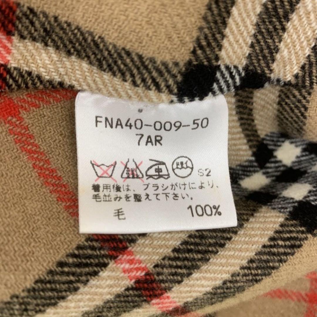 希少　Burberryカシミヤブレンドウールコート　ブラウンサイズ7 XL相当