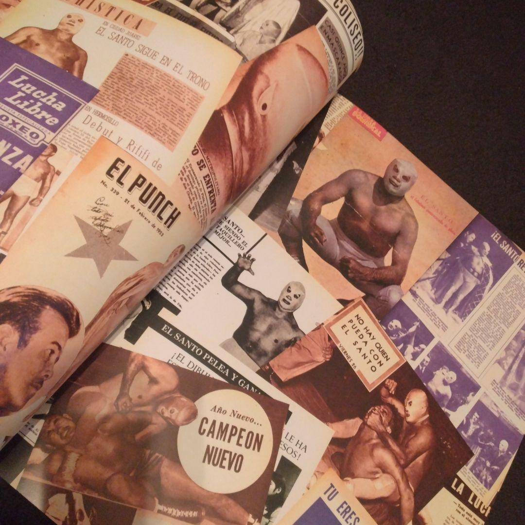 絶版【エル・サント写真集】　豪華大型本　ルチャリブレ　プロレス